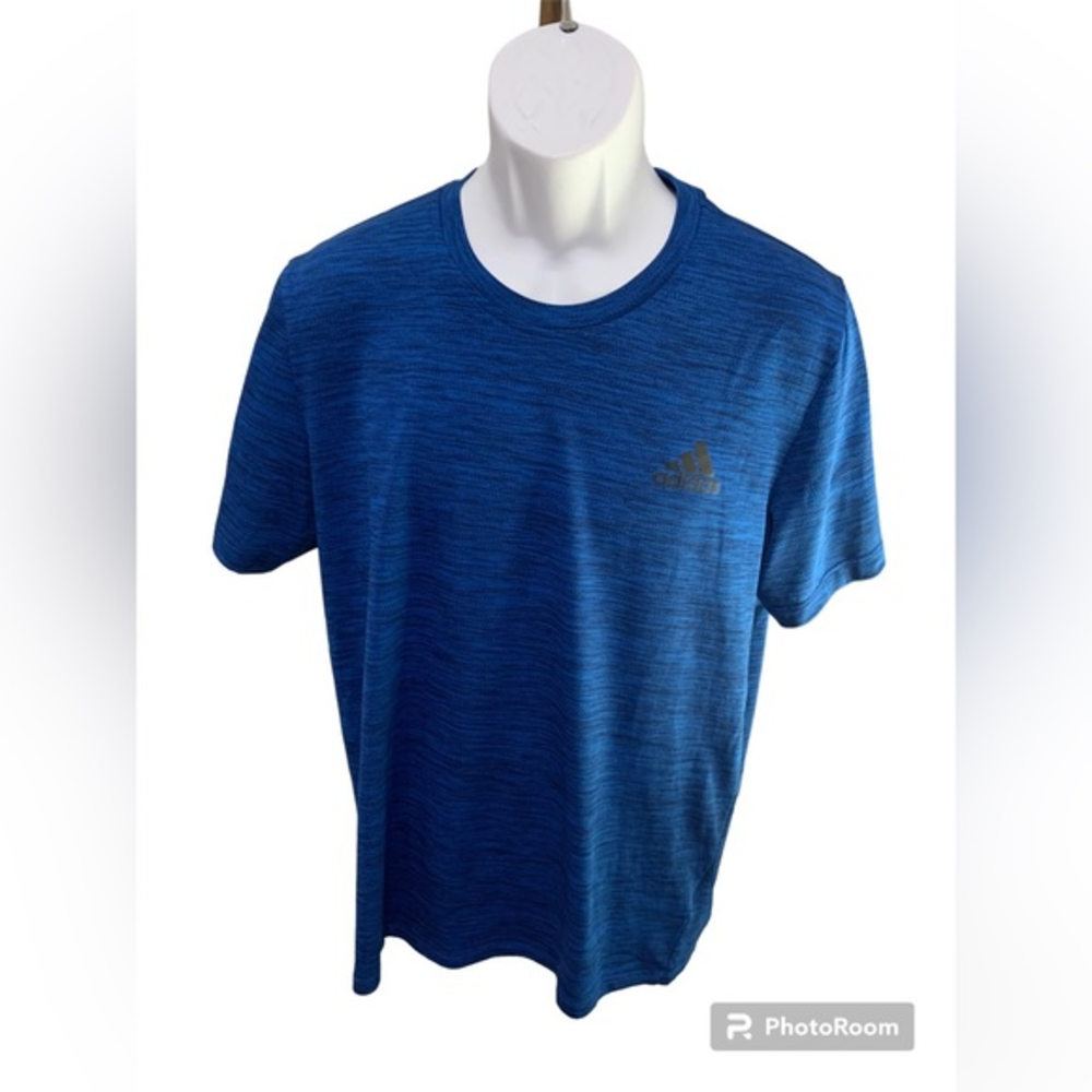 Adidas Men's Large Shirt Blue